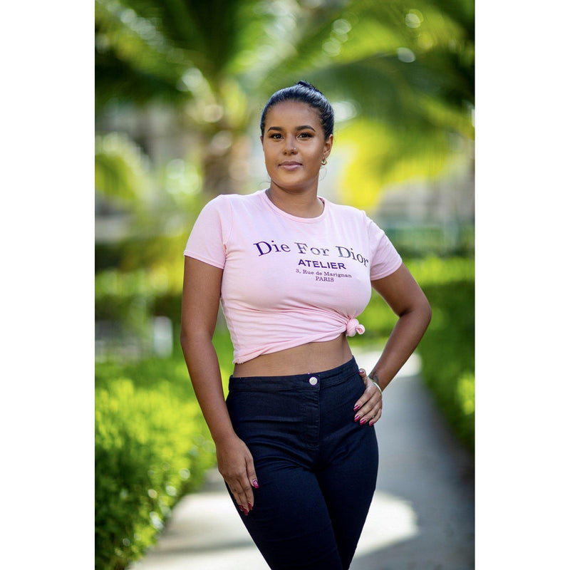 My Go To Tee| Pink - La Femme Chic Boutique